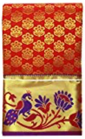 Chili Red Kanchipuram Art Silk Saree: https://venus-collections-llc.myshopify.com/