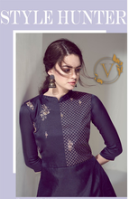 Load image into Gallery viewer, Blue Salwar Suit with Embroidery
