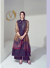Load image into Gallery viewer, Blue Salwar Suit with Embroidery
