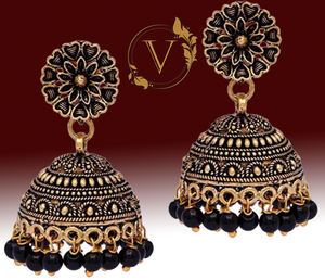 Gold-Plated Brass Jhumki