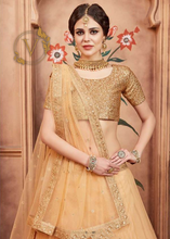 Load image into Gallery viewer, Gold Designer Lehenga with Dupatta
