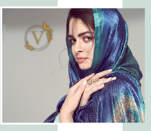 Load image into Gallery viewer, Light Blue Salwar Suit with Embroidery
