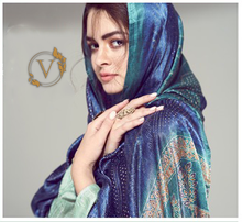 Load image into Gallery viewer, Light Blue Salwar Suit with Embroidery
