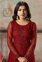 Load image into Gallery viewer, Red Designer Salwar Suit
